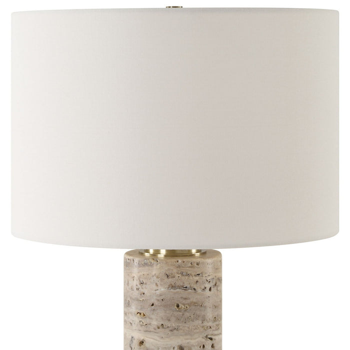Uttermost 30403 One Light Table Lamp, Antique Brass