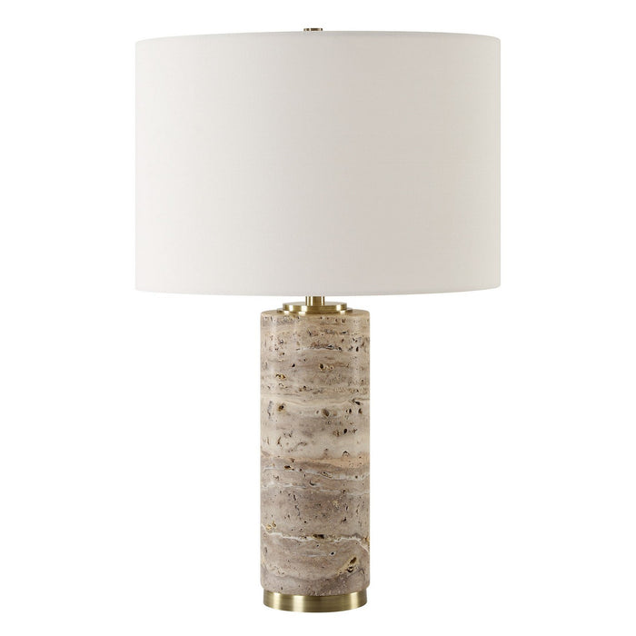 Uttermost 30403 One Light Table Lamp, Antique Brass