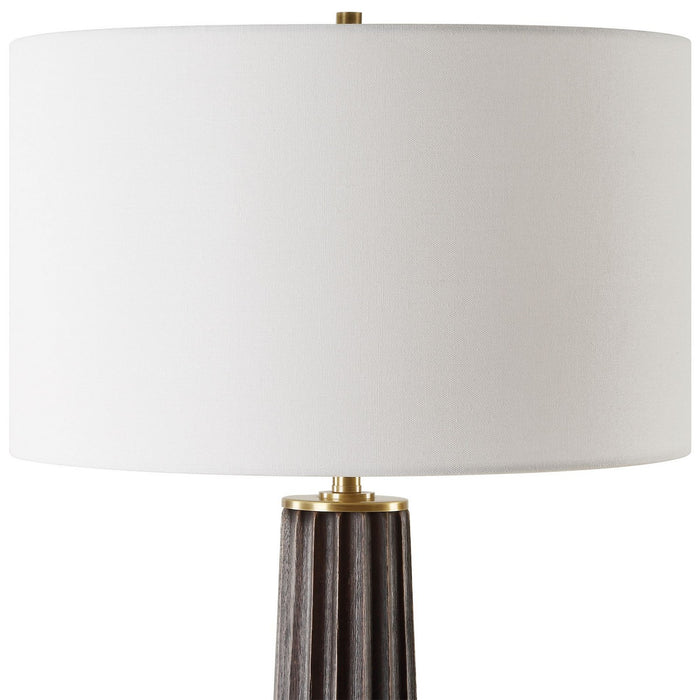 Uttermost 30404-1 Table Lamp, Antique Brass