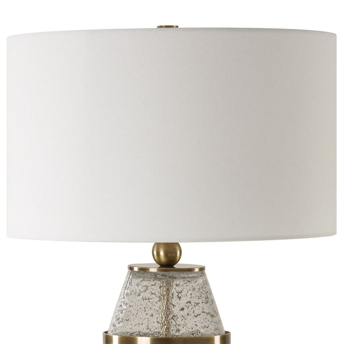 Uttermost 30405 One Light Table Lamp, Antique Brass