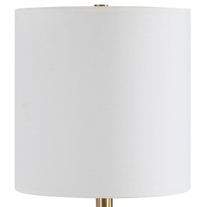 Uttermost 30406-1 One Light Buffet Lamp, Brass