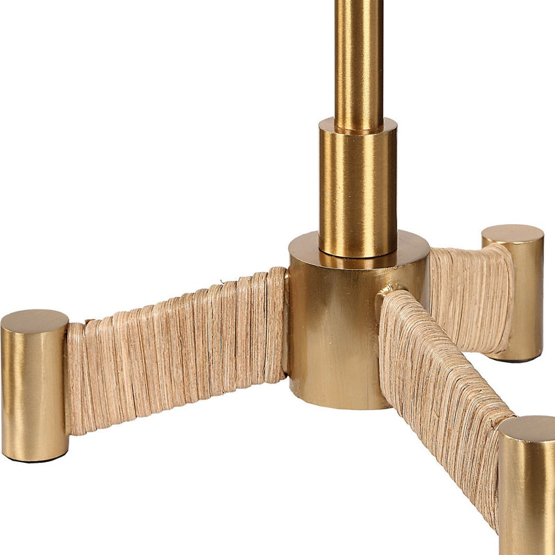 Uttermost 30406-1 One Light Buffet Lamp, Brass