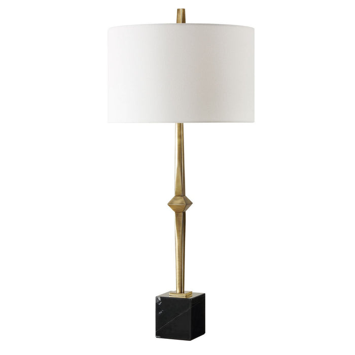 Uttermost 30410 One Light Table Lamp, Antique Brass