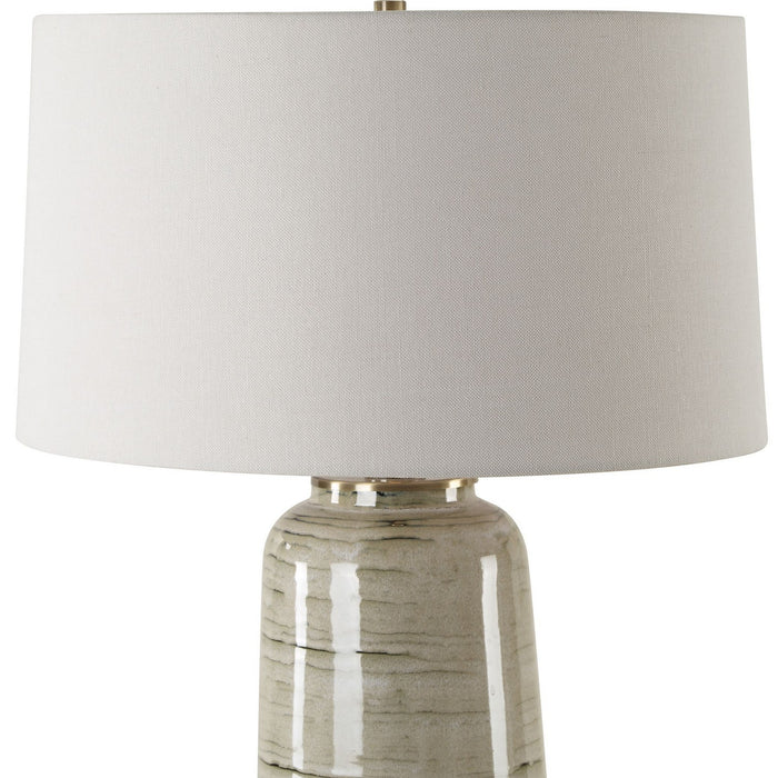 Uttermost 30412 One Light Table Lamp, Antique Brass