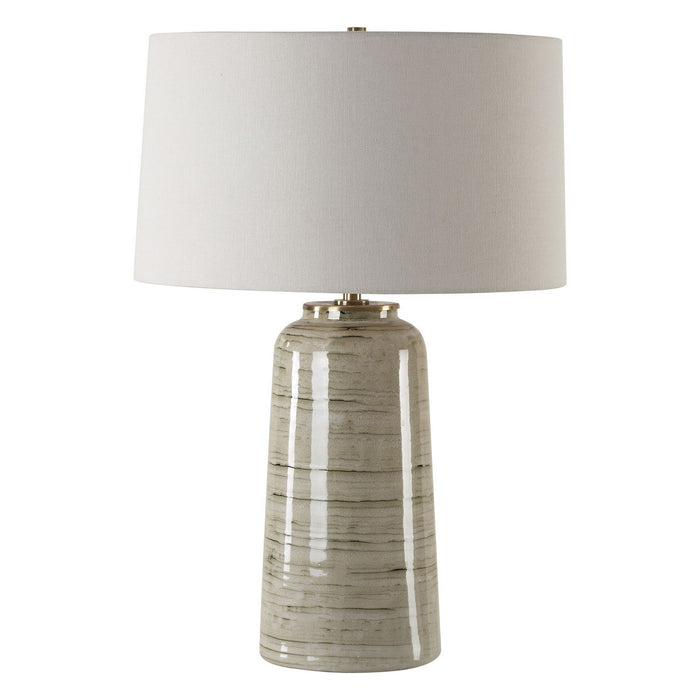 Uttermost 30412 One Light Table Lamp, Antique Brass