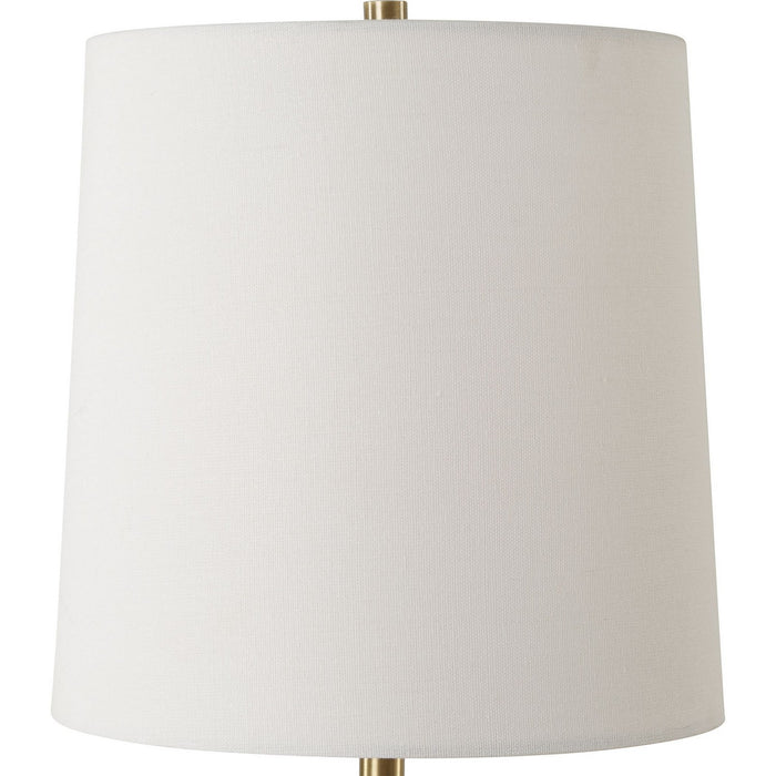 Uttermost 30414-1 One Light Accent Lamp, Antique Brass