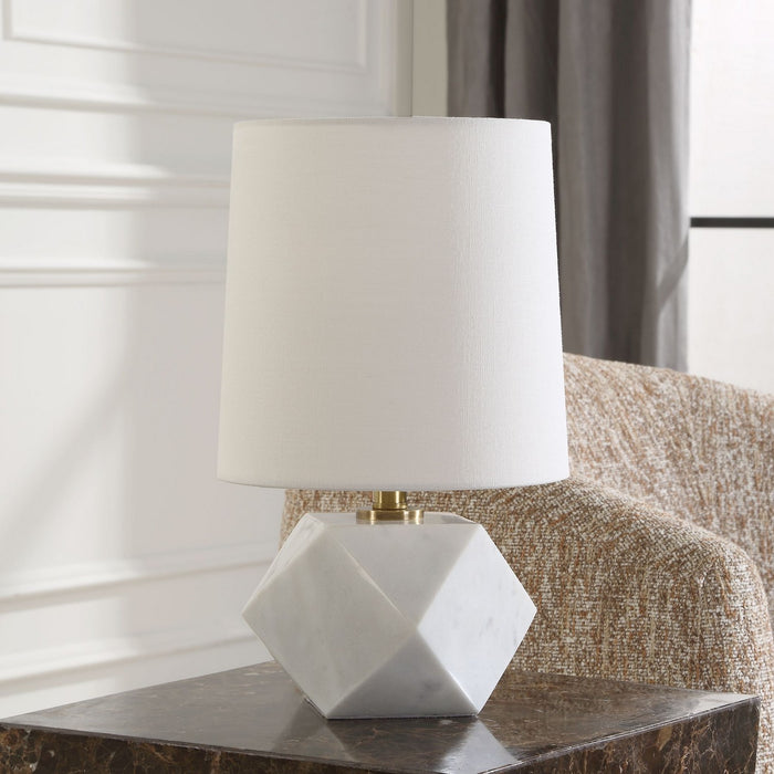 Uttermost 30415-1 One Light Table Lamp, Antique Brass