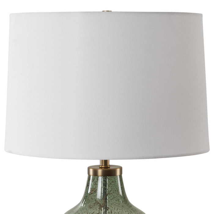 Uttermost 30418-1 One Light Table Lamp, Antique Brass