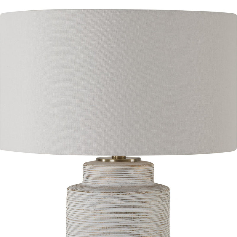Uttermost 30419 One Light Table Lamp, Brass