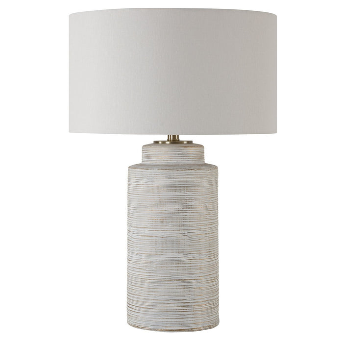 Uttermost 30419 One Light Table Lamp, Brass