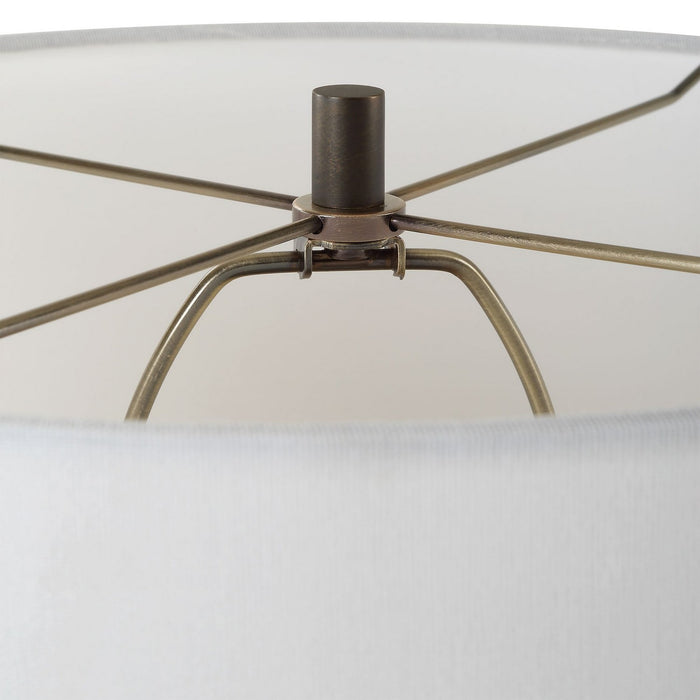 Uttermost 30420-1 One Light Table Lamp, Antique Bronze