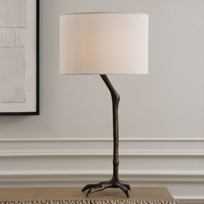 Uttermost 30420-1 One Light Table Lamp, Antique Bronze
