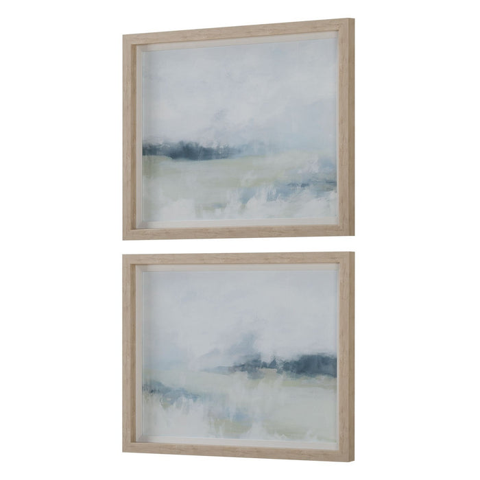 Uttermost 32338 Framed Prints, S/2, White