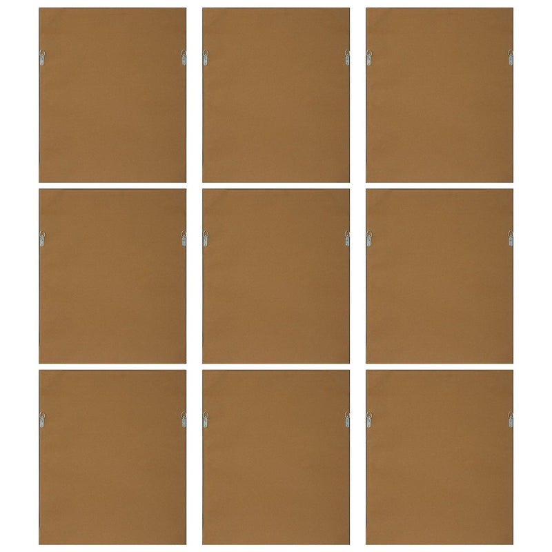 Uttermost 32339 Framed Prints, S/9, Champagne Gold