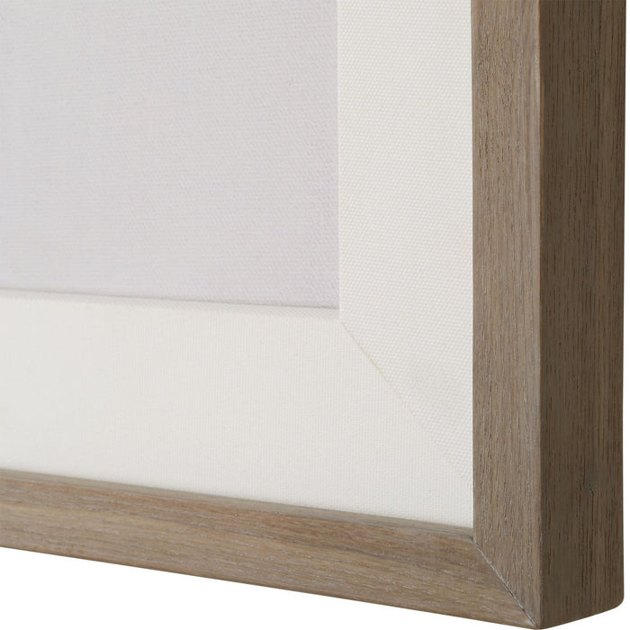 Uttermost 32348 Landscape Print, Pine Wood