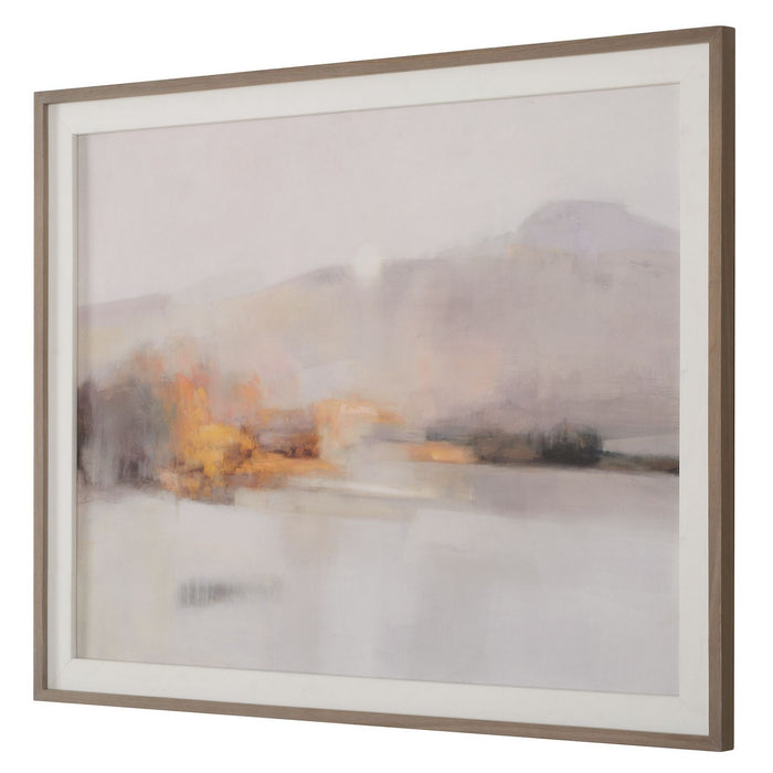 Uttermost 32348 Landscape Print, Pine Wood