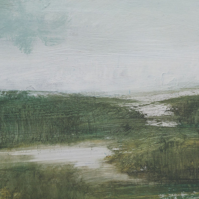 Uttermost 32353 Framed Print, White Wood