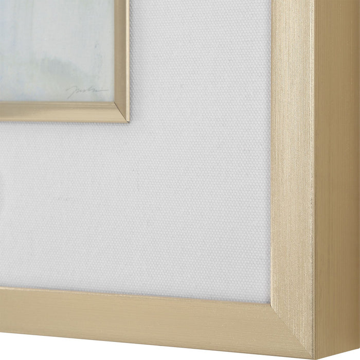 Uttermost 32354 Wall Art, Brushed Soft Gold