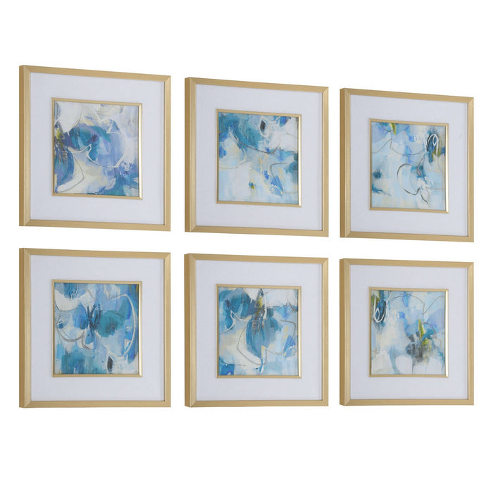 Uttermost 32354 Wall Art, Brushed Soft Gold