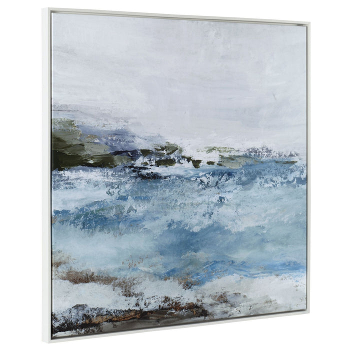 Uttermost 32365 Framed Canvas, Solid Wood