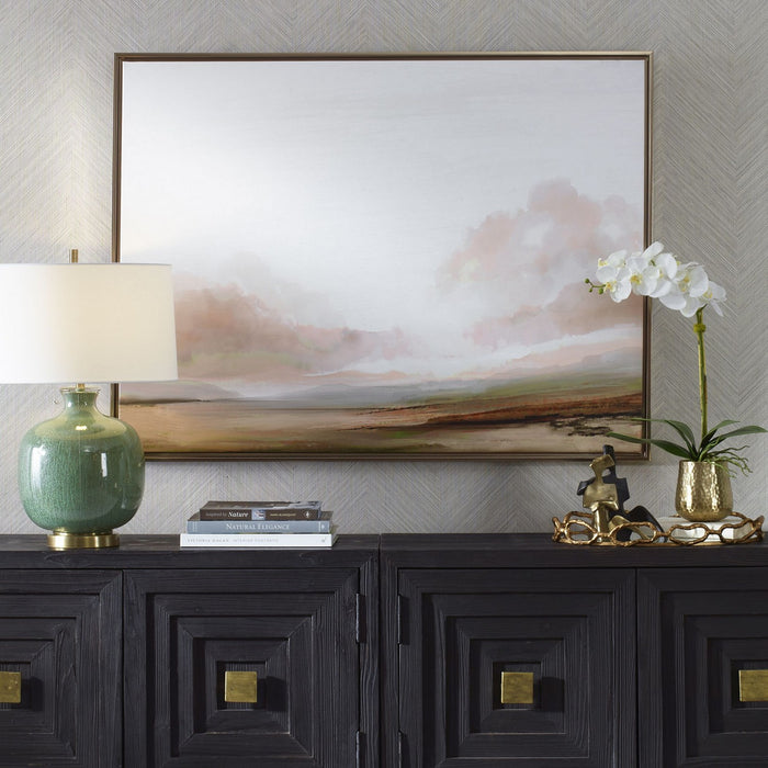 Uttermost 32366 Framed Canvas, Solid Wood