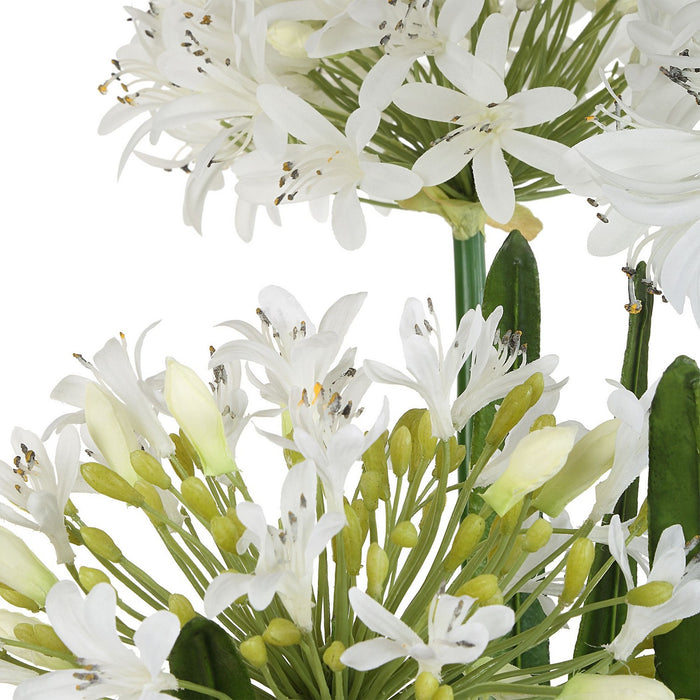 Uttermost 60221 Centerpiece, Gloss White
