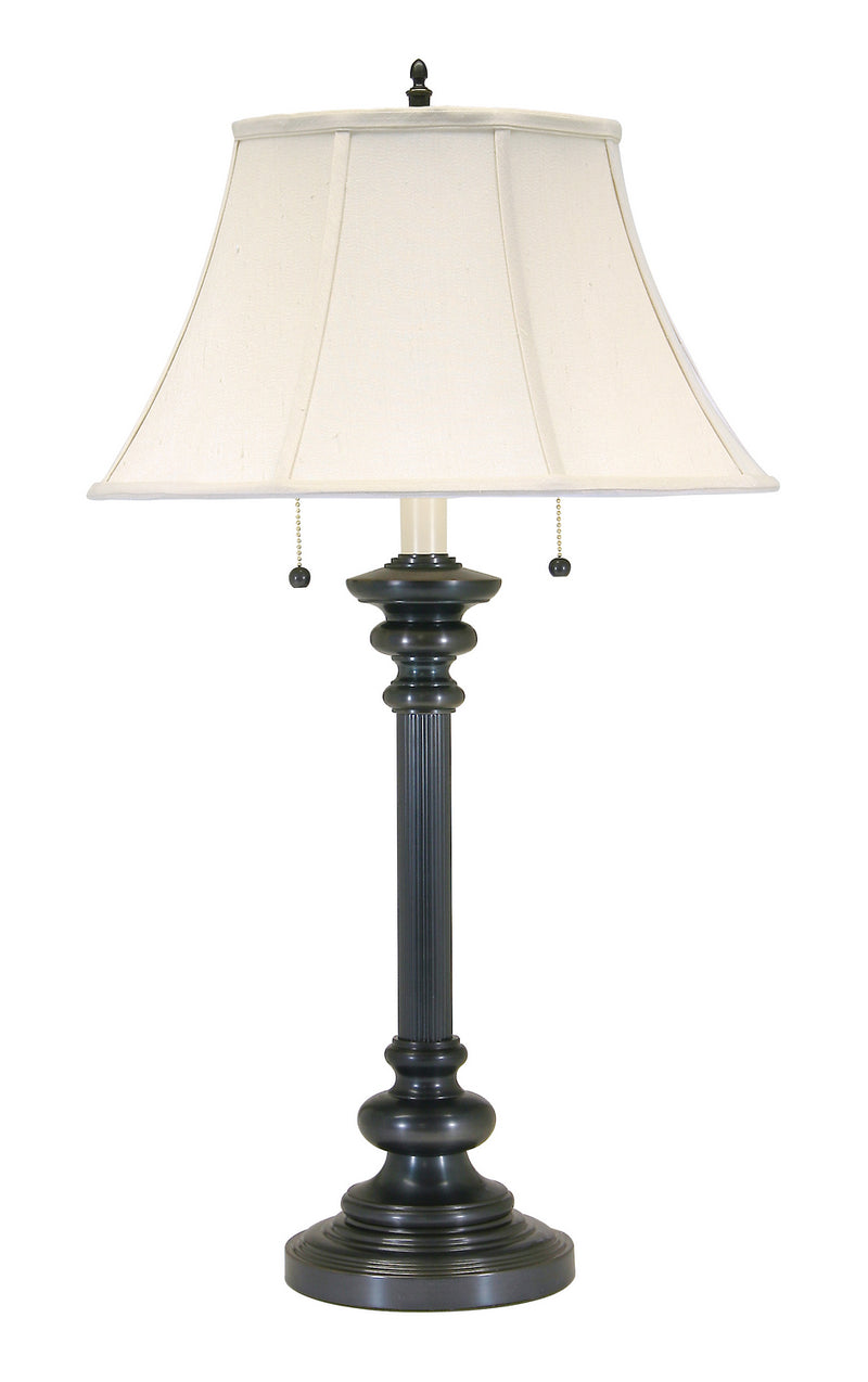 House of Troy N651-OB Two Light Table Lamp, Oil Rubbed Bronze