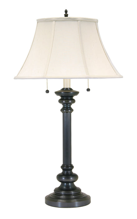House of Troy N651-OB Two Light Table Lamp, Oil Rubbed Bronze