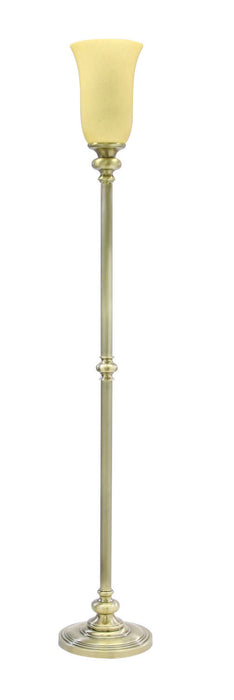 House of Troy N600-AB One Light Floor Lamp, Antique Brass