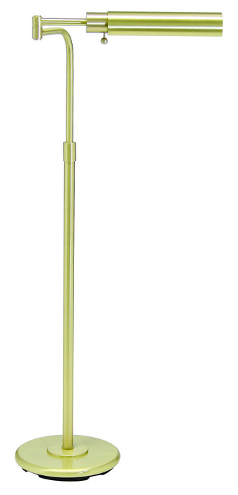 House of Troy PH100-51-F One Light Floor Lamp, Satin Brass