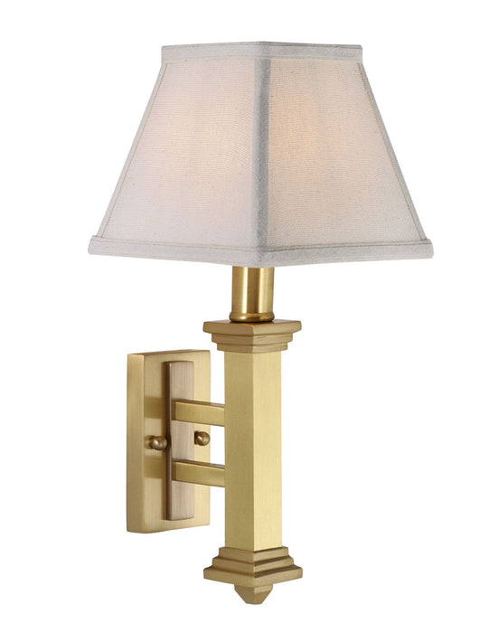 House of Troy WL609-SB One Light Wall Sconce, Satin Brass