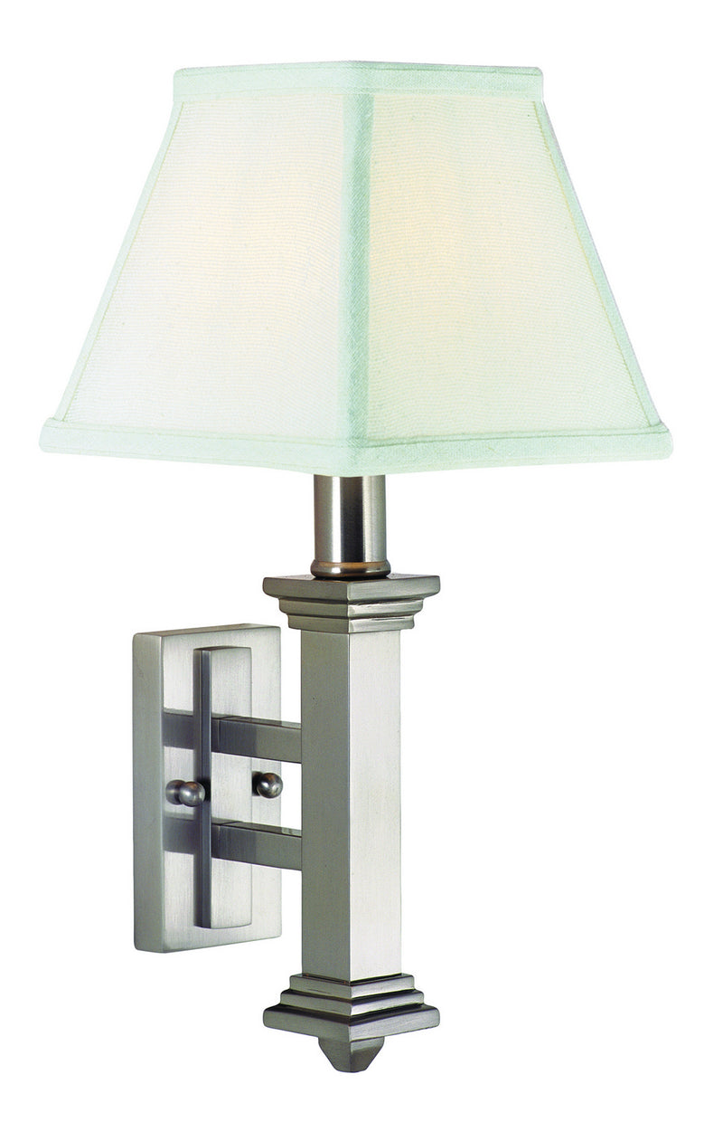 House of Troy WL609-SN One Light Wall Sconce, Satin Nickel
