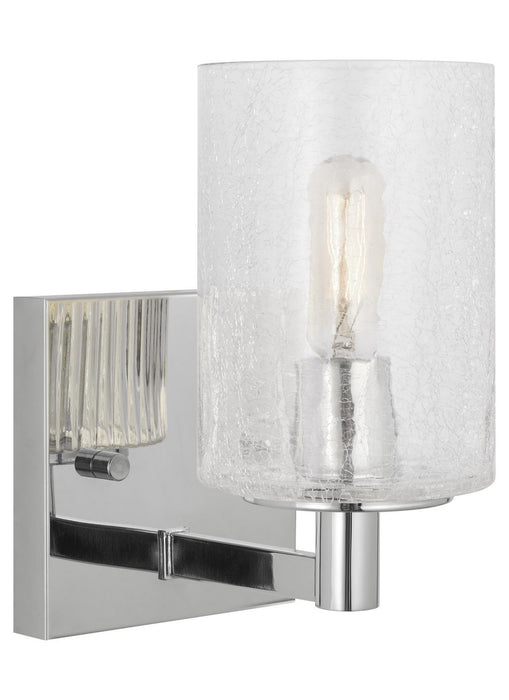 Generation Lighting GLV1031CH One Light Wall / Bath Sconce, Chrome