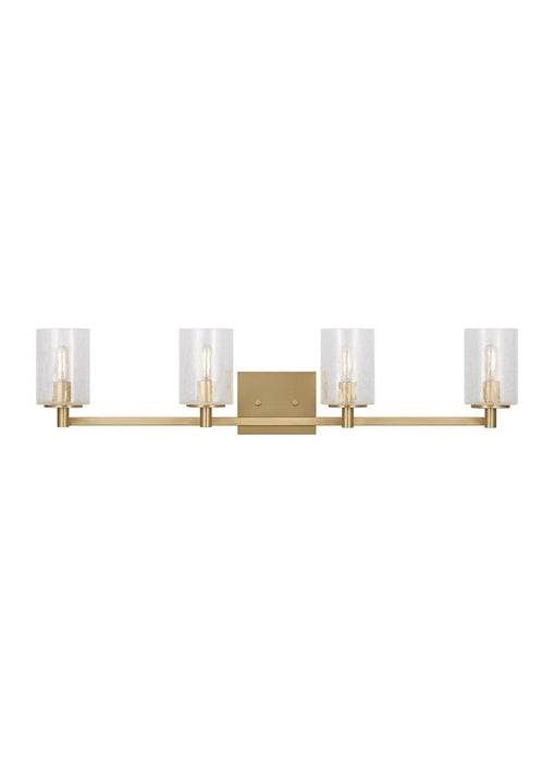 Generation Lighting GLV1034SB Four Light Wall / Bath, Satin Bronze