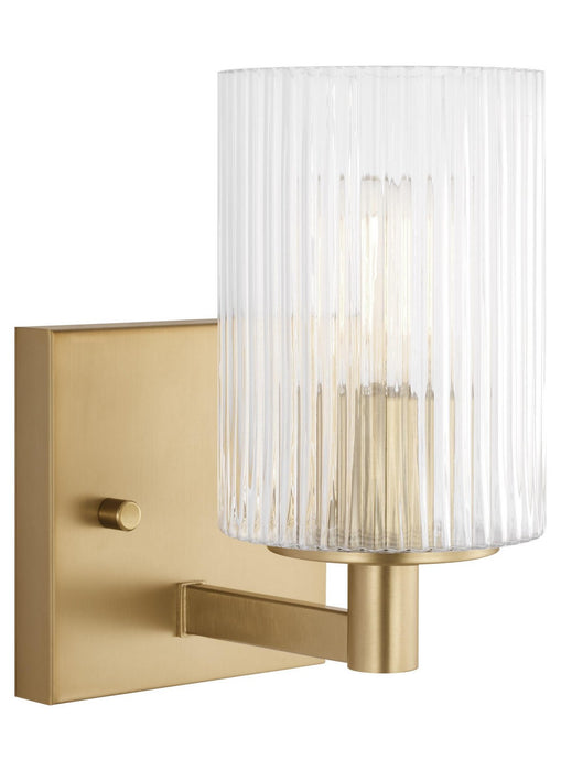 Generation Lighting GLV1041SB One Light Wall / Bath Sconce, Satin Bronze