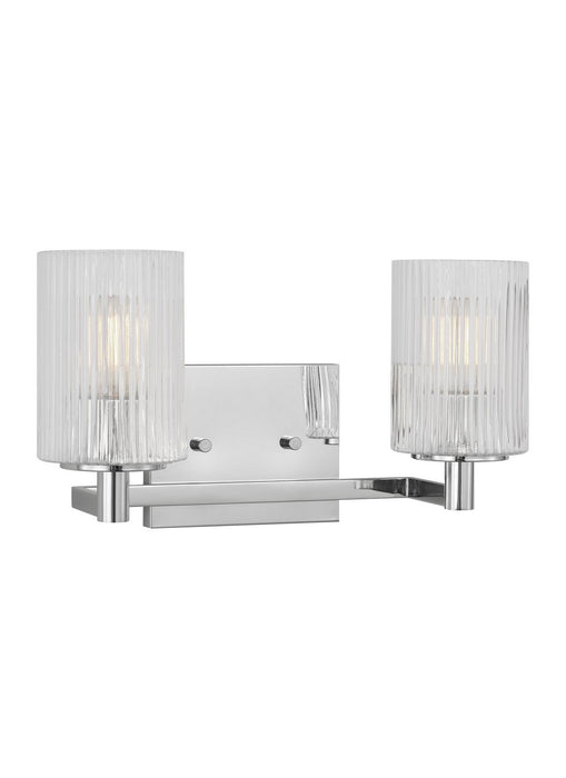 Generation Lighting GLV1042CH Two Light Wall / Bath, Chrome
