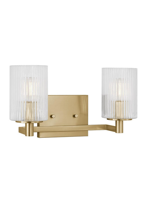 Generation Lighting GLV1042SB Two Light Wall / Bath, Satin Bronze