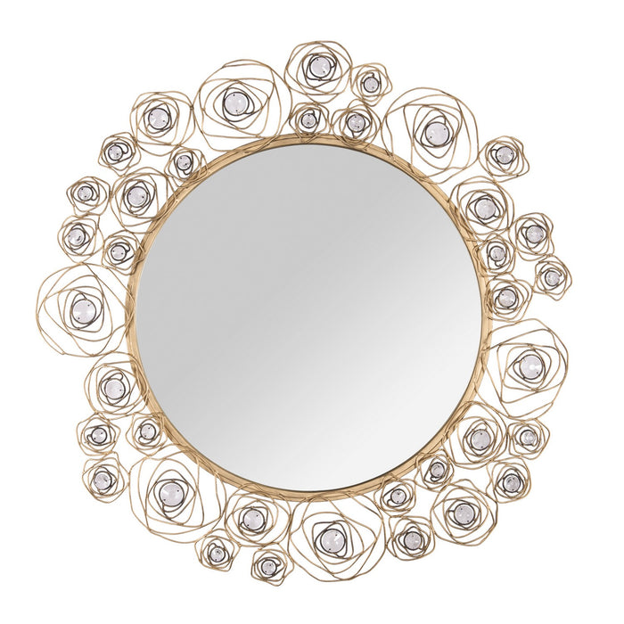 Varaluz 500MI37HGOB Mirror, Havana Gold Ombre