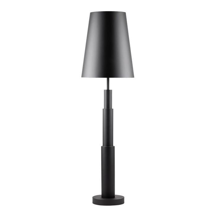 Varaluz 504L06MB Six Light Floor Lamp, Matte Black