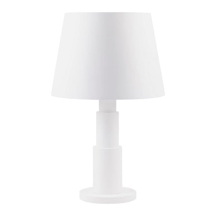 Varaluz 504T03MW Three Light Table Lamp, Matte White