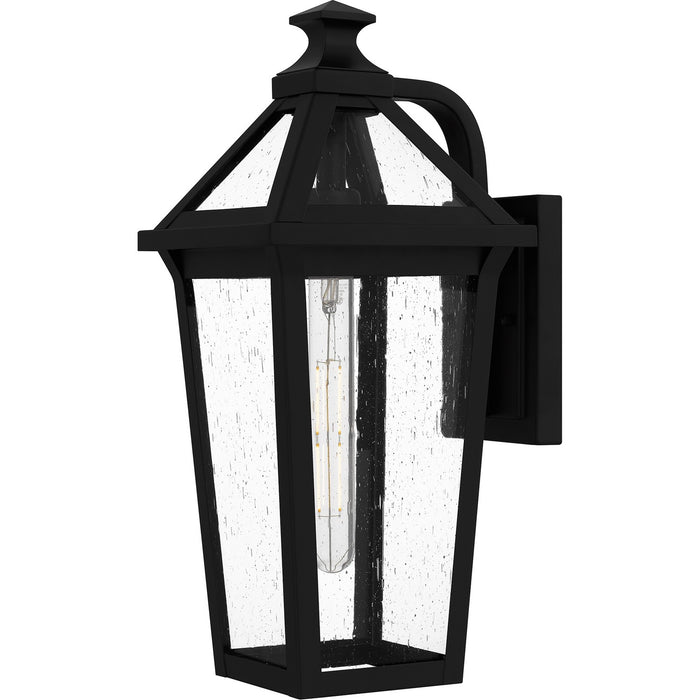 Quoizel BLV8408MBK One Light Outdoor Wall Mount, Matte Black