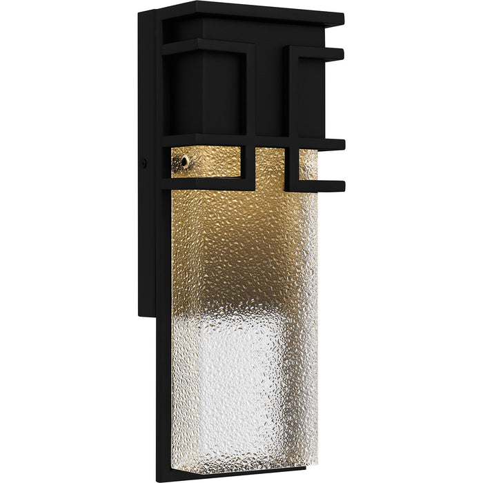 Quoizel DAY8406EK LED Outdoor Wall Mount, Earth Black