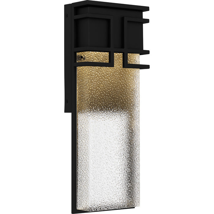 Quoizel DAY8407EK LED Outdoor Wall Mount, Earth Black