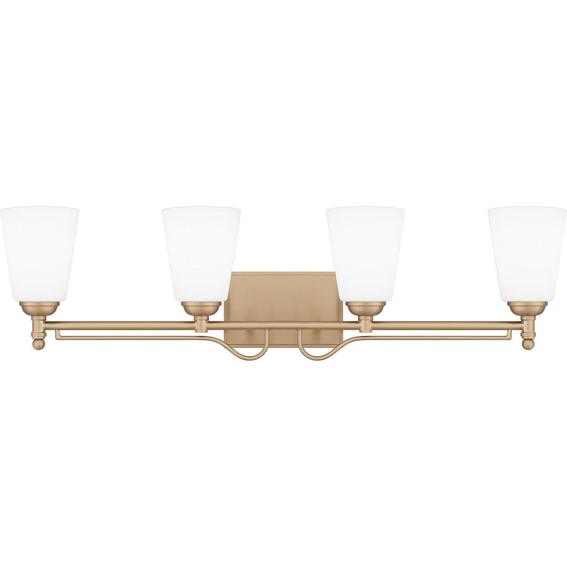 Quoizel ESR8632BGD Four Light Bath, Bronze Gold