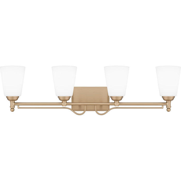 Quoizel ESR8632BGD Four Light Bath, Bronze Gold