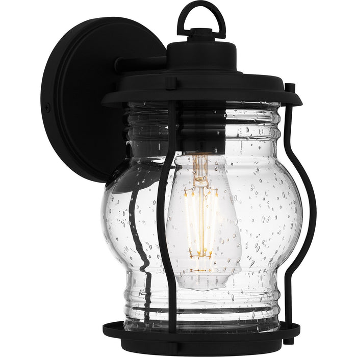 Quoizel LHR8406EK One Light Outdoor Wall Mount, Earth Black