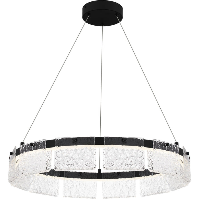 Quoizel PCACE2824MBK LED Pendant, Matte Black