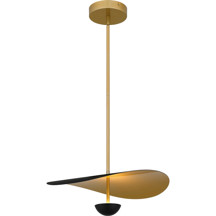 Quoizel PCAZR2818MBK LED Pendant, Matte Black