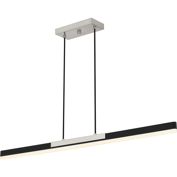 Quoizel PCCOT148BN LED Linear Chandelier, Brushed Nickel