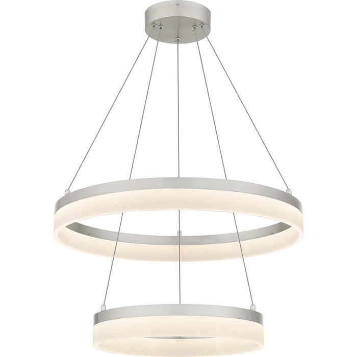 Quoizel PCOH2924BN LED Pendant, Brushed Nickel